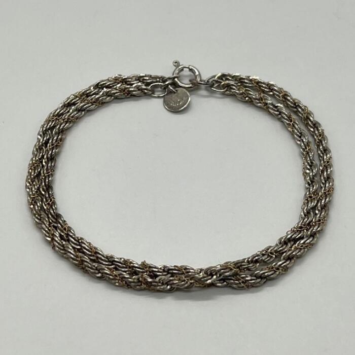 楽天市場】ティファニー TIFFANY&Co. ダブルロープ ブレスレット