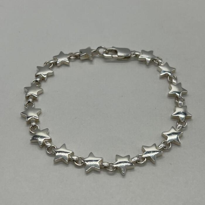 楽天市場】質屋 ティファニー パフスター ブレスレット シルバー 925