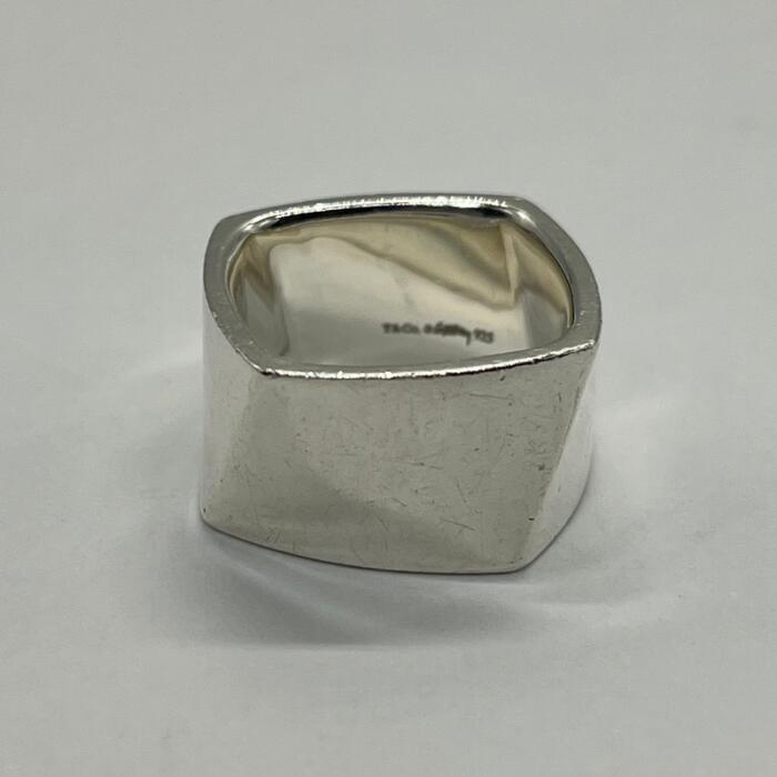 楽天市場】ティファニー Tiffany & Co. リング トルク ナロー スクエア