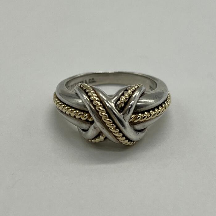 楽天市場】ティファニー Tiffany & Co. リング シグネチャー クロス X