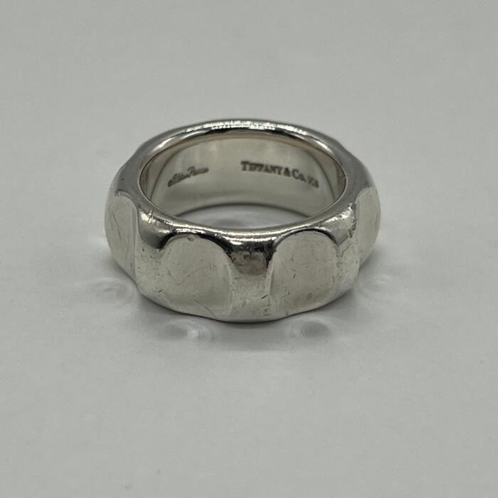 ボンベイ ティファニー パロマピカソ グルーヴ ワイド リング 18号 ボンベイ様専用 ティファニー パロマピカソ グルーヴ ワイド リング 18