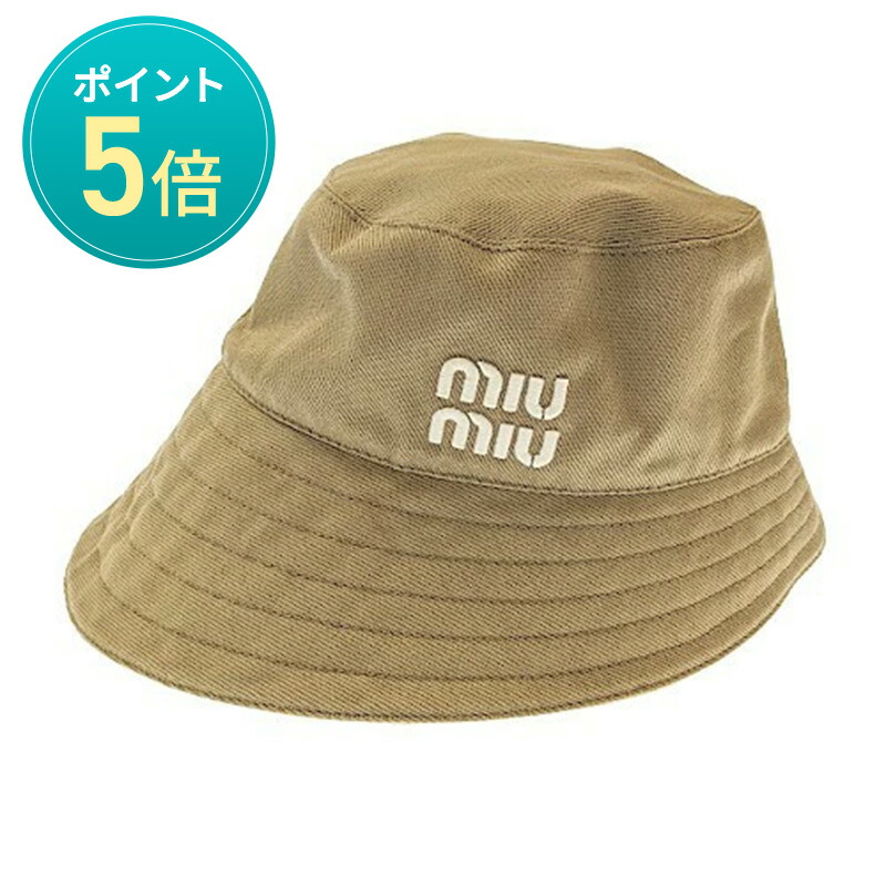 楽天市場】ミュウ ミュウ Miu Miu バケットハット ハット 帽子