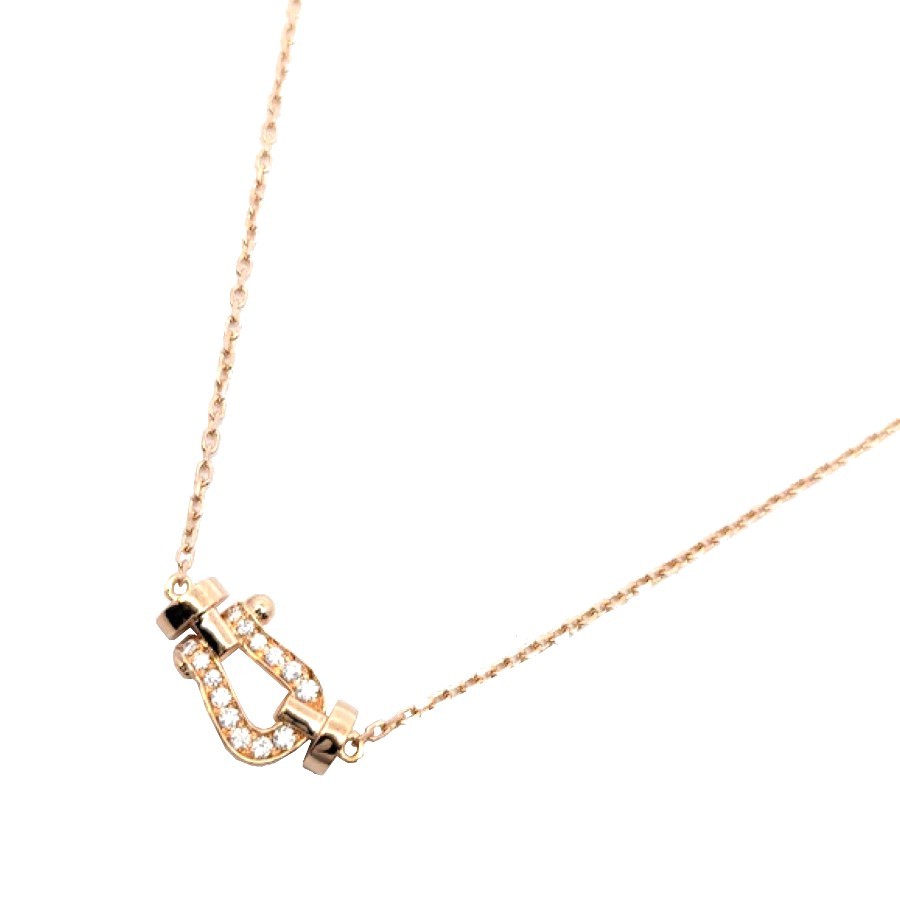 楽天市場】フレッド ペンダントネックレス K18PG ダイヤ24P(0.11ct