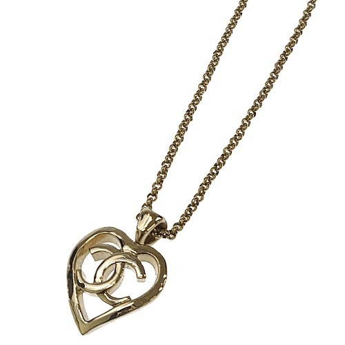 CHANEL シャネル　ネックレス　カンボン　ゴールド　チェーン　プレート　ロゴ CHANEL ヴィンテージ ロゴネックレス ゴールド CHANEL 大SALE シャネル