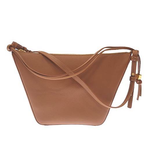 LOEWE　ロエベ　ハンモック ホーボーバッグ ミニ　A538G13X01　レザー　ブラウン　バッグ　ショルダーバッグ　斜め掛け｜ブランドショップルフレ店