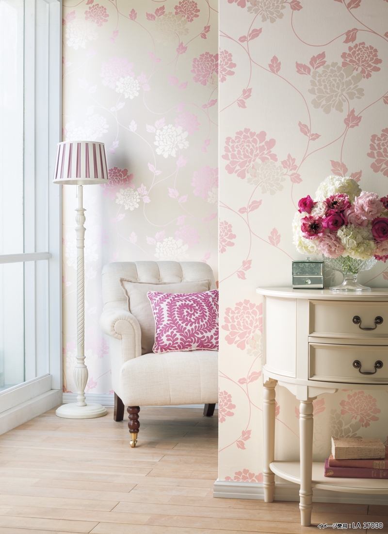 在庫限り 輸入壁紙 イギリス製 Wallpaper 壁紙 Collection Laura Ashley ローラアシュレイ メーカー品番 La イザドール Collection Laura 1ロール 巾53ｃｍｘ10ｍ 単位販売 紙壁紙 準不燃 領収書対応可 カーテン壁紙床材専門店 Refolife 輸入 壁紙 ローラ