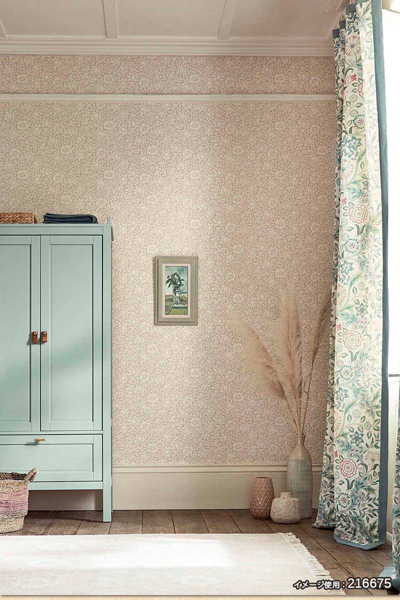 ネット店 輸入壁紙 イギリス製 Morrisarchivewallpapersv モリスアーカイブ5 Morris ウイリアム モリス メーカー品番 Mallow 1ロール 巾52ｃｍｘ10ｍ 単位販売 紙 F 不燃 人気爆発激安 Neilpoulton Com