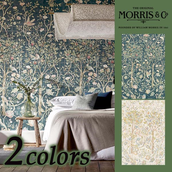 楽天市場 輸入壁紙 イギリス製 Morrisarchivewallpapersv モリスアーカイブ5 Morris ウイリアム モリス メーカー品番 Melsetter 3mstocked 1ロール 巾140ｃｍｘ3ｍ 単位販売 不織布 F 不燃 カーテン 壁紙床材専門店 Refolife