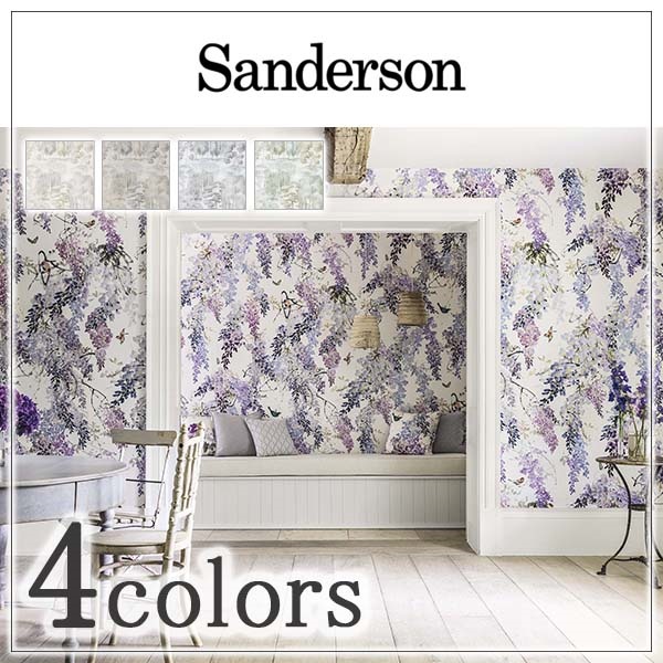 50 Off 輸入壁紙 イギリス製 Waterperry Wallpapers Sanderson サンダーソン メーカー品番 2162 2162 Waterperry 1ロール 巾52cmx10m 単位販売 不織布 F 不燃 超人気の Jdih Natunakab Go Id