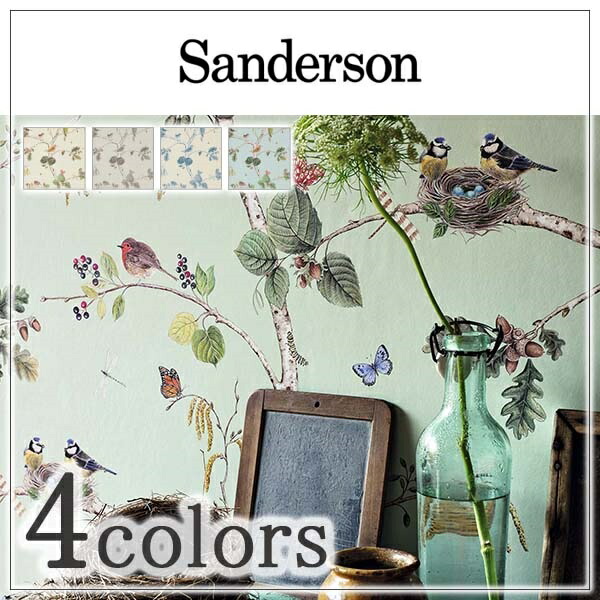 最も優遇 楽天市場 輸入壁紙 イギリス製 Woodland Walk Wallpapers Sanderson サンダーソン メーカー品番 Woodlandchorus 1ロール 巾52cmx10m 単位販売 不織布 F 不燃 カーテン 壁紙床材専門店 Refolife 奇跡の再販 Covid