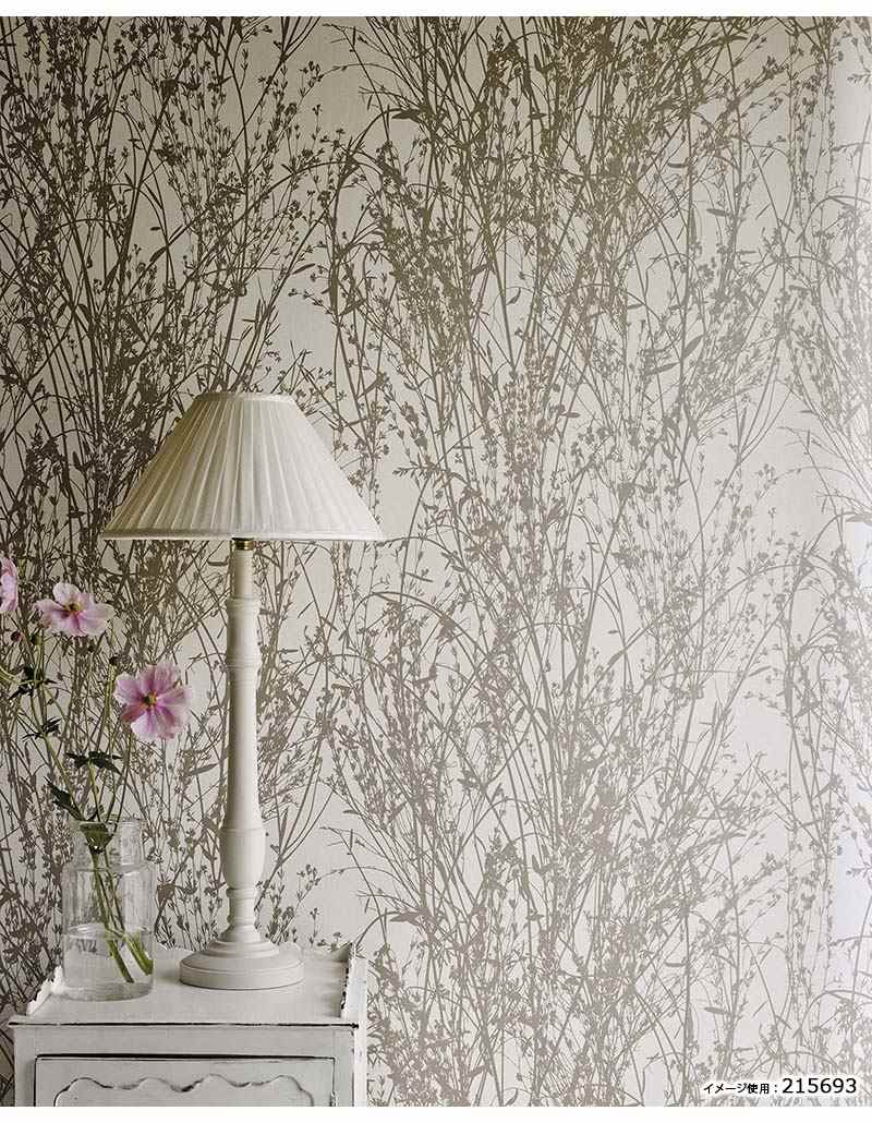 輸入壁紙manas Wallpaper サンダーソン壁紙 輸入壁紙 イギリス製 Woodland Walk Wallpapers Sanderson サンダーソン メーカー品番 Meadowcanvas 1ロール 巾52cmx10m 単位