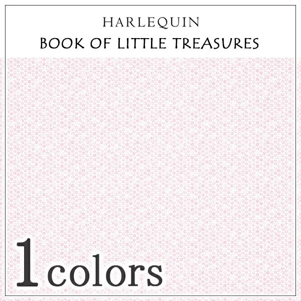壁紙 クロス のりなし 輸入壁紙 イギリス製 BOOK OF LITTLE TREASURES HARLEQUIN ハーレクイン 品番 112656 Ditsy Daisy 1ロール 巾52cm×10m単位販売 紙 F☆☆☆☆ 不燃
