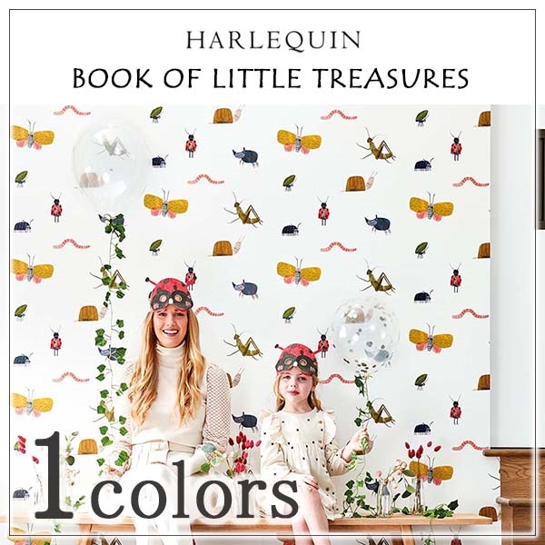 Rakuten 楽天市場 輸入壁紙 イギリス製 Book Of Little Treasures Harlequin ハーレクイン メーカー品番 Garden Friends 1ロール 巾52cm 10m 単位販売 不織布 F 不燃 カーテン壁紙床材専門店 Refolife 値引 Lexusoman Com