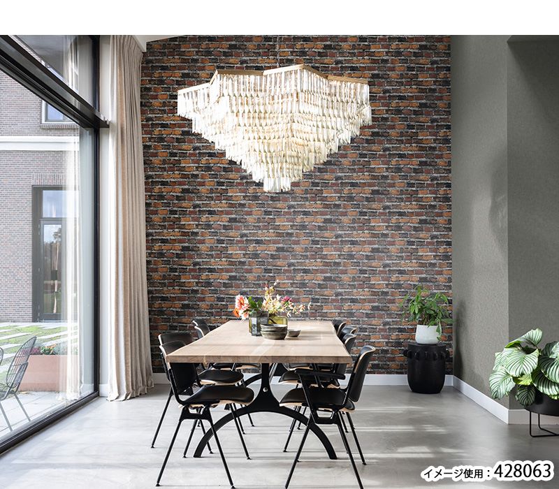 輸入壁紙 ドイツ製 Rasch Factoryiv Rasch ラッシュ メーカー品番 レンガ 1ロール 53cm 10m 単位販売 フリース F 準不燃 Vmaphotographystudios Com