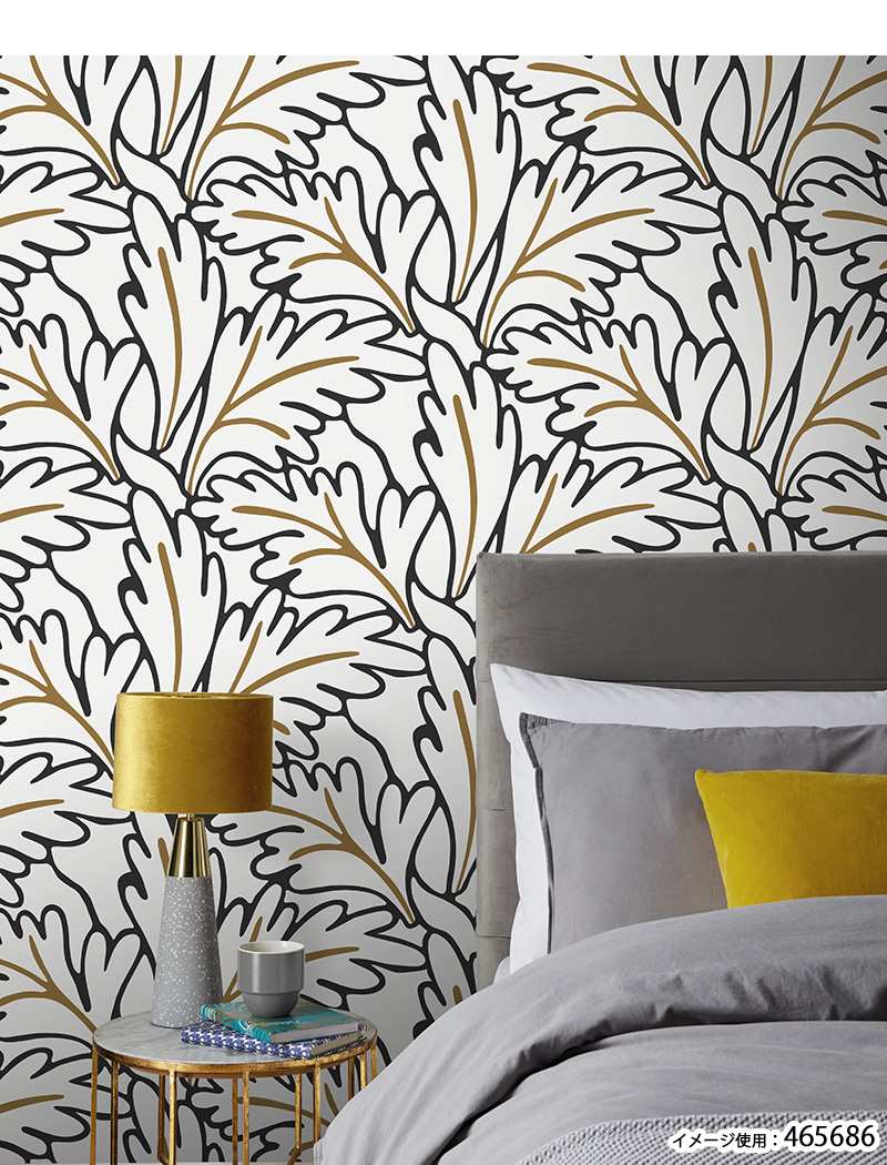 市場 輸入壁紙 メーカー品番 1ロール ラッシュ Salsa Rasch ドイツ製 リーフ