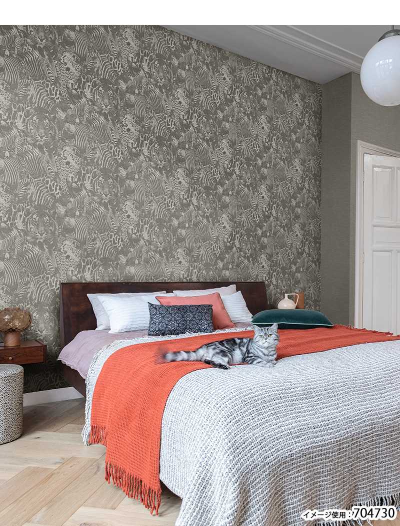 輸入壁紙 ドイツ製 ラッシュ アニマル Kalahari Rasch メーカー品番