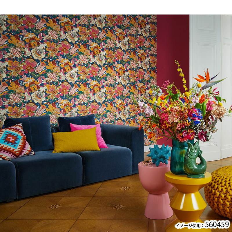 市場 輸入壁紙 ドイツ製 Barbara Rasch 花柄 メーカー品番 1ロール ラッシュ