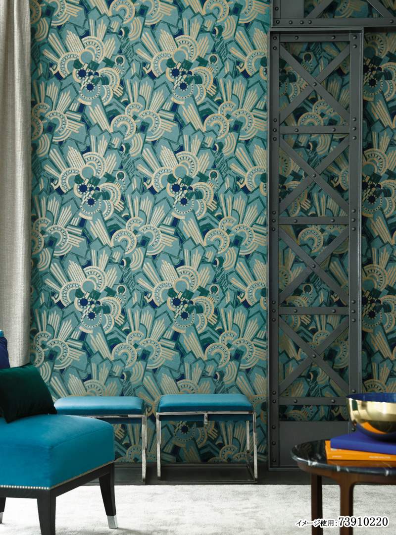 最先端 輸入壁紙 フランス製 Espoir New Age エスポワールニューエイジ Casamance カサマンス メーカー品番 1ロール 巾52cmx10m 単位販売 不織布 F 不燃 60 Off Danielagregis It