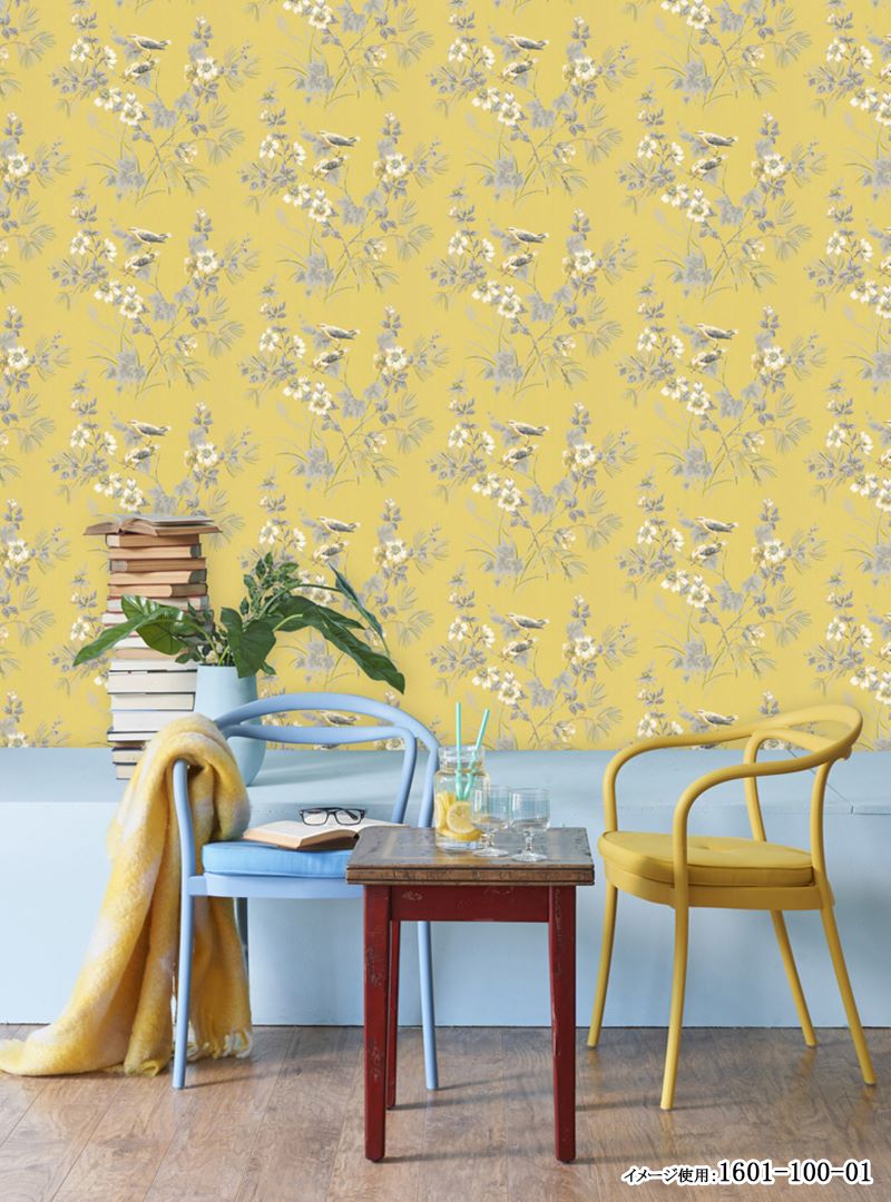 日本産 楽天市場 輸入壁紙 イギリス製 The Blooming House7 ブルーミングハウス7 18wallcoverrings ウォールカバ リングス メーカー品番 1601 100 01 1601 100 02 1601 100 100 04 1601 100 05 1ロール 巾52cmx10m 単位販売 不織布 F 準不燃