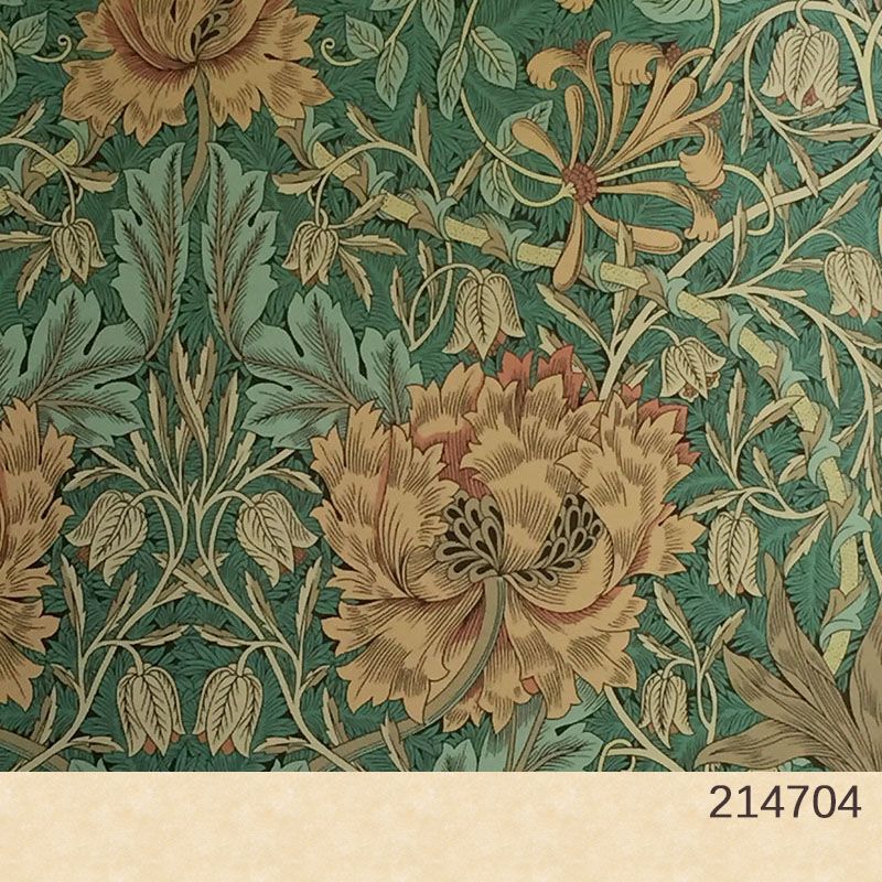 輸入壁紙manas Wallpaper ウイリアムモリス壁紙 輸入壁紙 イギリス製 Morrisarchivewallpapersiii モリスアーカイブ3 Morris ウイリアム モリス メーカー品番 Honeysuckle Tulip