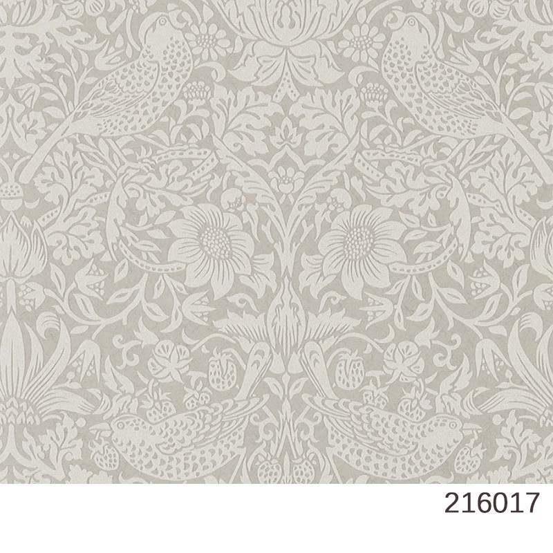 楽天市場 輸入壁紙 イギリス製 Pure Morris ピュア モリス Morris ウイリアム モリス メーカー品番 2160 Pure Strawberry Thief いちご泥棒 1ロール 巾52ｃｍｘ10 05ｍ 単位販売 不織布 フリース カーテン壁紙床材専門店