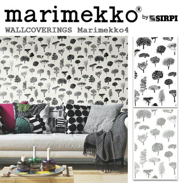 輸入壁紙 フィンランド 生産はイタリア 製 Marimekko4 マリメッコ4 Marimekko マリメッコ メーカー品番 Linnapuisto リナプイスト 壁紙 1ロール 巾53ｃｍｘ10 05ｍ 単位販売 不織布 カーテン壁紙床材専門店 Refolife 輸入壁紙marimekko