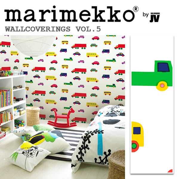 高質で安価 輸入壁紙 フィンランド 生産はイタリア 製 Marimekko5
