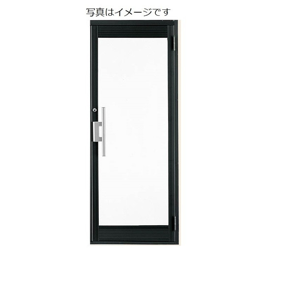 クリエラガラスドア 片食い違い 内付型 1枚硝子遣りかた 赤ちょうちん手持ち部分 0719 W：788粍 × H：1904粍 バス発着場 執務室 部屋の入り口 LIXIL リクシル TOSTEM トステム DIY リフォーム