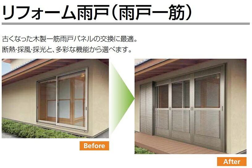 雨戸生まじめ 半外付型 壁後ばらい手合い 枠付き添い人 既存大きさ 2591 生まじめW：2,796粍 × 生まじめH：771.5粍 LIXIL リクシル TOSTEM トステム