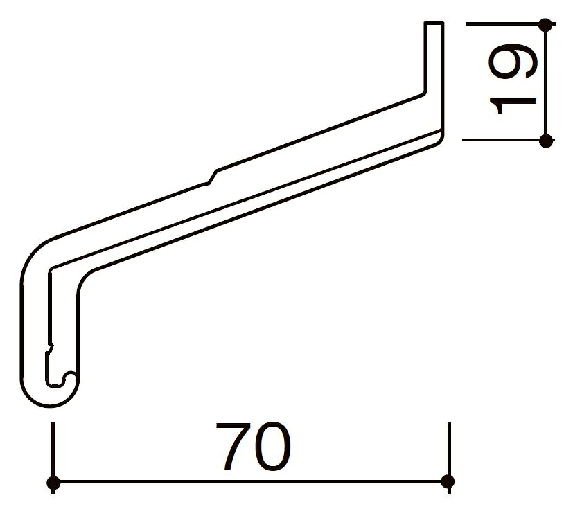 挙げ句の果て旗がしらC / 出幅70粍用 入数：50個 生産物色：シャイングレー A9X26(50) LIXIL リクシル TOSTEM トステム
