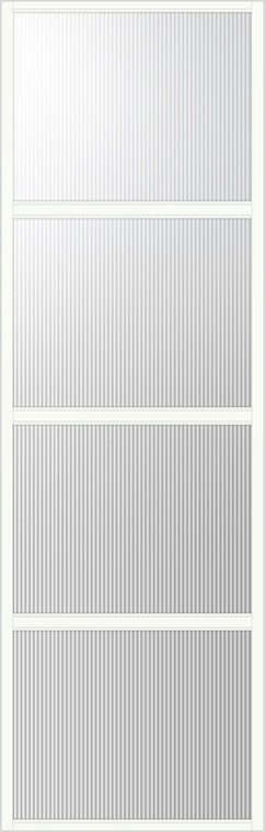 デコマド 格子なし標準タイプ / 床設置 両側壁納まり 1列×4段 W：762mm × H：2,395mm LIXIL リクシル TOSTEM トステム