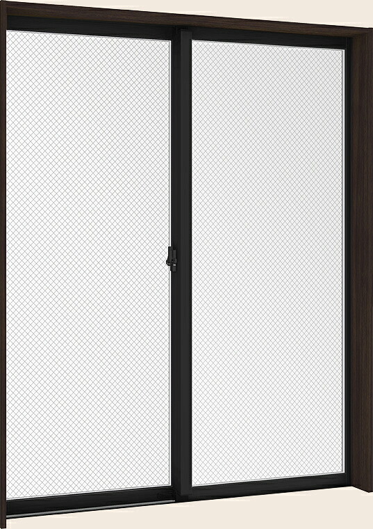 防火戸FG-L 引き違い 2枚建て Low-E複層ガラス / 網入仕様 15018 W：1,540mm × H：1,830mm LIXIL リクシル TOSTEM トステム