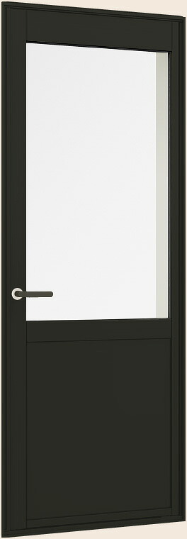 勝手口ドア サーモスL 中桟付き Low-E複層 / アルミスペーサー仕様 在来工法 06018 W：640mm × H：1,830mm LIXIL リクシル TOSTEM トステム