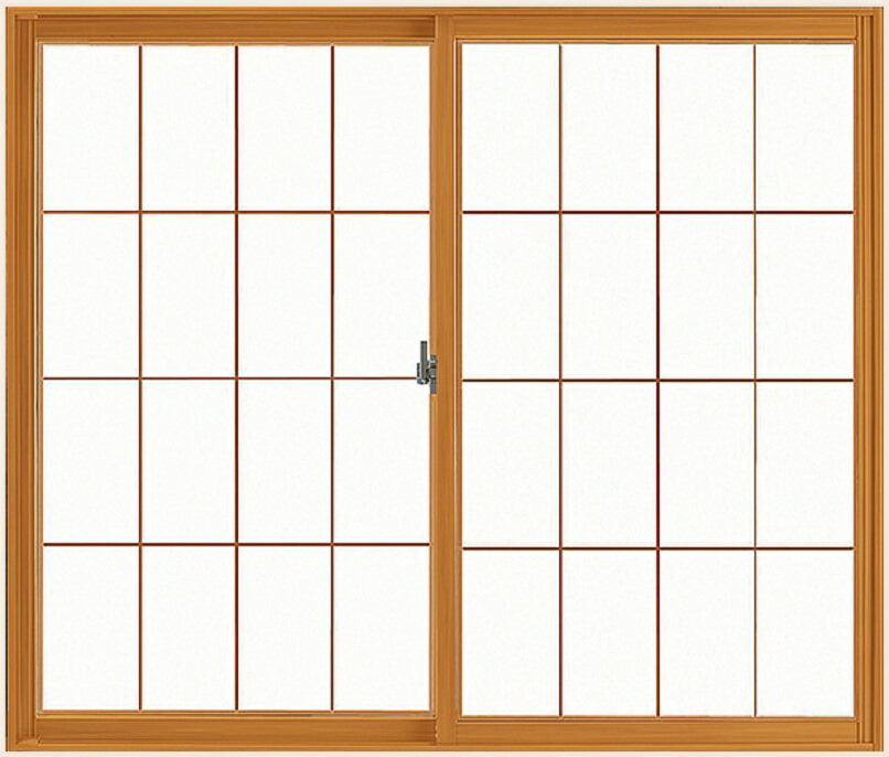 インプラス 引違い窓 2枚建 和紙調格子入り複層ガラス W：550～1,000mm × H：601～1,000mm 内窓 二重窓 LIXIL リクシル TOSTEM トステム