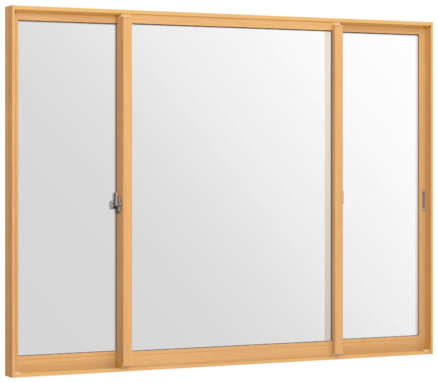 インプラス 引違い窓 3枚建 / 4mm型ガラス仕様 W：1,000～3,000mm × H：1,001～1,400mm 内窓 二重窓 LIXIL リクシル TOSTEM トステム