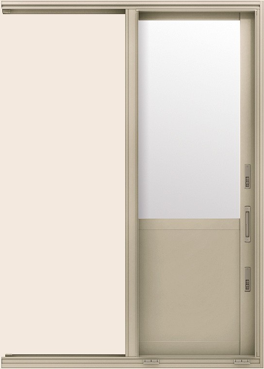 ガゼリアN スライド サーモスLタイプ 中桟仕様 Low-E複層ガラス / アルミスペーサー 06020 W：640mm × H：2,030mm LIXIL リクシル TOSTEM トステム