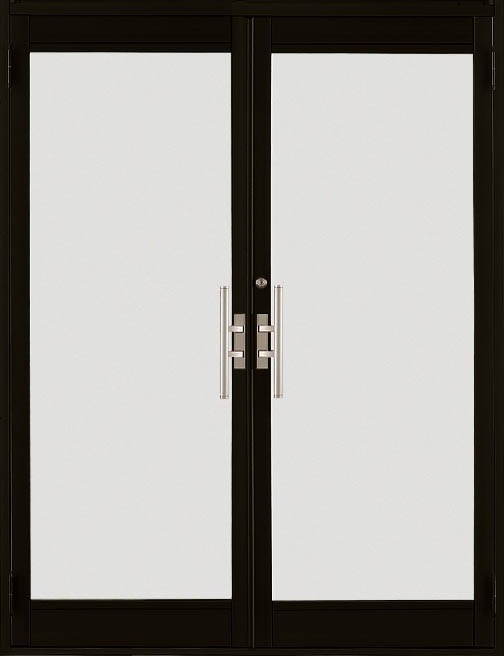 クリエラガラスドア 内付型 1枚ガラス仕様 両開き両把手 特注サイズ W:1,057~1,827mm × H:1,084~2,204mm LIXIL リクシル TOSTEM トステム