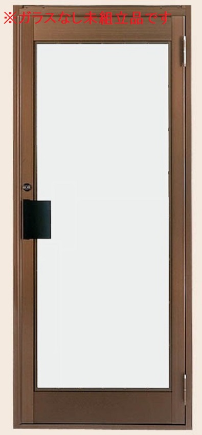 クリエラガラスドア PG仕様 ガラスなし未組立品 片開き 内付型 1枚ガラス仕様 0720 W:788mm × H:2,004mm LIXIL リクシル TOSTEM トステム|セルフリフォームのミカタ