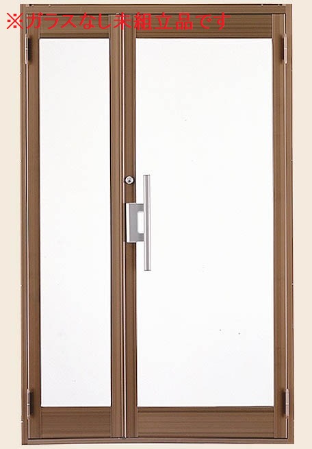 クリエラガラスドア PG仕様 ガラスなし未組立品 親子 内付型 1枚ガラス仕様 1220 W：1,240mm × H：2,004mm LIXIL リクシル TOSTEM トステム