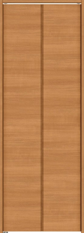 ラシッサS 収納家具_折り戸ノン軌跡印字機 / ケーシング枠 2枚折り戸 ひな型：LAE 特注 W：542～942粍 × H：2,426～2,500粍 LIXIL TOSTEM