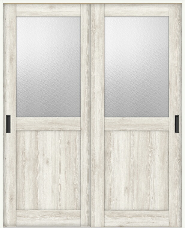 ラシッサD パレット 室内引戸 Vレール方式 引違い2枚建て APHH-LGH 錠無し 1820 W：1,824mm × H：2,023mm ノンケーシング / ケーシング LIXIL TOSTEM 54,090円
