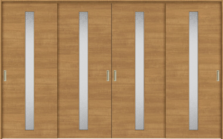 ラシッサS 室内引戸 間仕切り 上吊引戸 引違い戸 4枚建て ASMHF-LGB 錠無し 3220 W：3,253mm × H：2,023mm ノンケーシング / ケーシング LIXIL TOSTEM