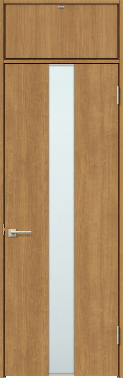 ラシッサS ランマ付ドア / ケーシング枠 錠付き仕様 デザイン：LGM 特注 W：597～957mm × H：2,431～2,500mm LIXIL リクシル TOSTEM トステム