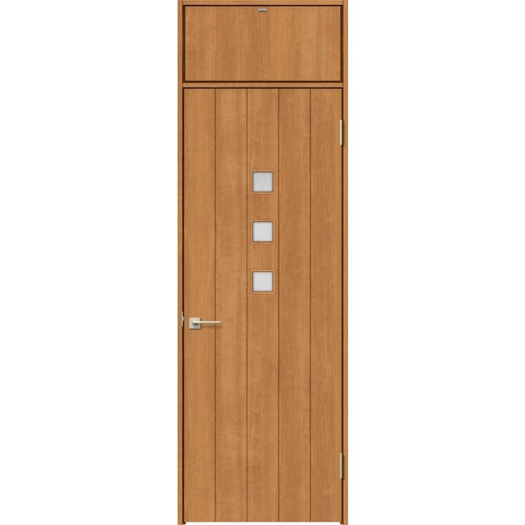 ラシッサS ランマ付ドア / ノンケーシング枠 錠付き仕様 デザイン:LHC 特注 W:597~957mm × H:2,117~2,430mm LIXIL リクシル TOSTEM トステム|セルフリフォームのミカタ