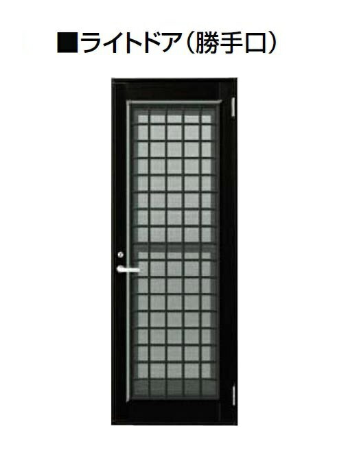 ライトドア ベルエアII ガラスドア取替用 単板ガラス仕様 18-600 Dw：548mm × Dh：1,811mm LIXIL リクシル TOSTEM トステム