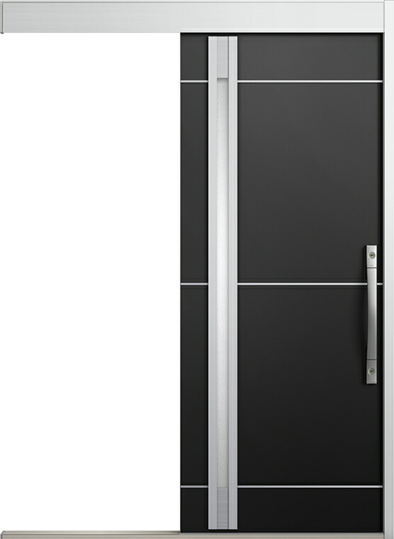 エルムーブ2 防火戸 一本引き L18型 アルミ色 カザスプラス仕様 呼称：183 W：1,838mm × H：2,150mm スライディングドア LIXIL リクシル TOSTEM トステム