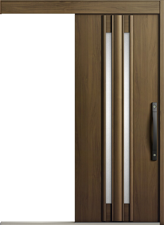 エルムーブ2 防火戸 一本引き L14型 木目調 手動タイプ 呼称：160 W：1,608mm × H：2,150mm スライディングドア LIXIL リクシル TOSTEM トステム
