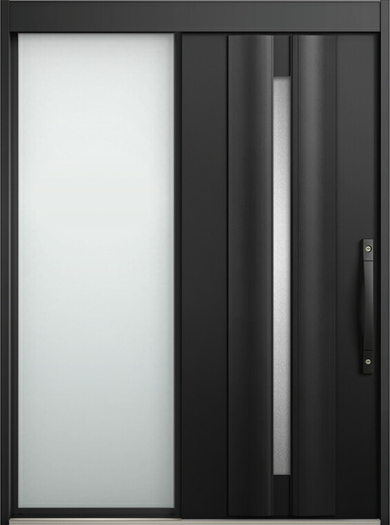 エルムーブ2 片袖 L13型 軽銀色 カザスプラス遣りかた 名まえ：164 W：1,640粍 × H：2,288粍 上滑り部屋の入り口 LIXIL リクシル TOSTEM トステム