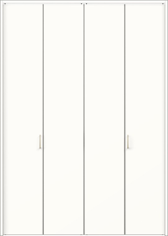 ラフィス 収納家具 折り戸軌跡印字機 / ノンケーシング枠 4枚折り戸(1623 / 1723 / 18M23) ひな型：RAA H：2,306 LIXIL リクシル TOSTEM トステム