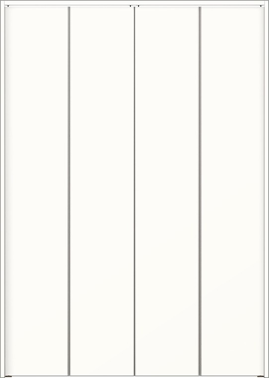 ラフィス 押し入れ 折り戸線路手合い / ノンケーシング枠 4枚折り戸(1623 / 1723 / 18M23) 青写真：RAD H：2,306 LIXIL リクシル TOSTEM トステム